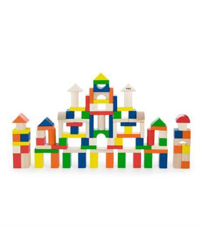 Набір будівельних блоків Viga Toys 100 шт., 2,5 см (50334)