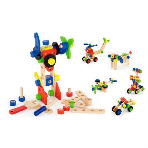 Набор строительных блоков Viga Toys 68 деталей (50382)