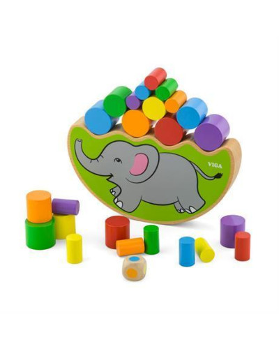 Гра "Балансуючий слон" - Viga Toys