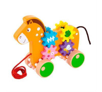 Игрушка-каталка Viga Toys "Лошадка" (50976)