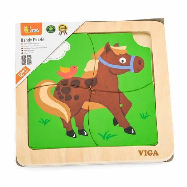 Пазл Viga Toys "Лошадь" (51312)