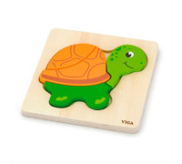 Мини-пазл Viga Toys "Черепаха" (59933)