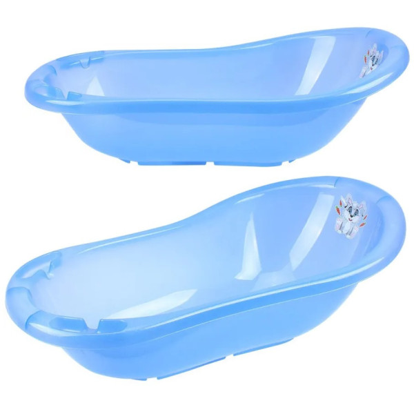 Ванночка для купания малыша (голубая) ТехноК 8423TXK