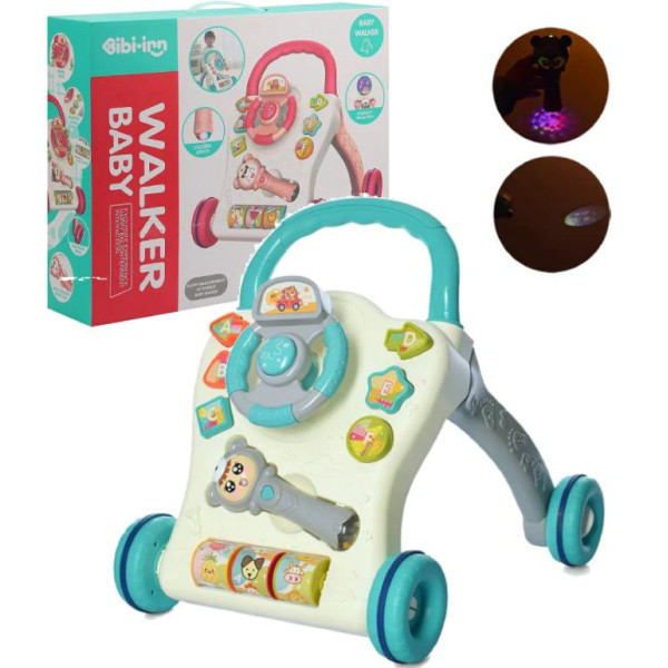 Детские ходунки-каталка Limo Toy 698-62-63 с музыкой и светом