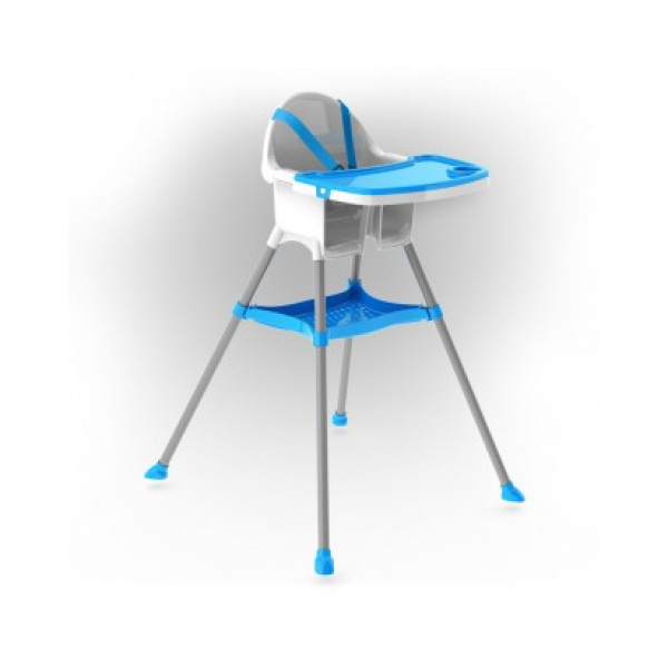 Детский стульчик для кормления со столиком - 03220-1 (Синий)