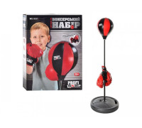 Детский боксерский набор MS 0331 на стойке с перчатками