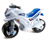 Мотоцикл 2-х колесный Синий Белый 501-1B