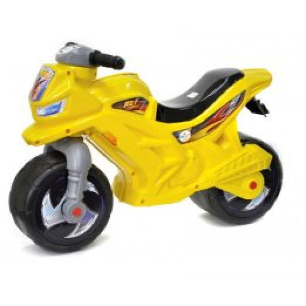 Беговел-мотоцикл Желтый 501Y