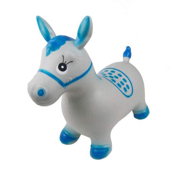 Прыгун-лошадка Серый с голубым MS 0373