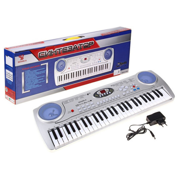 Дитячий піаніно-синтезатор (+мікрофон) - SD-5490