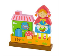 Магнітна дерев'яна іграшка Viga Toys Червона Шапочка (50075)