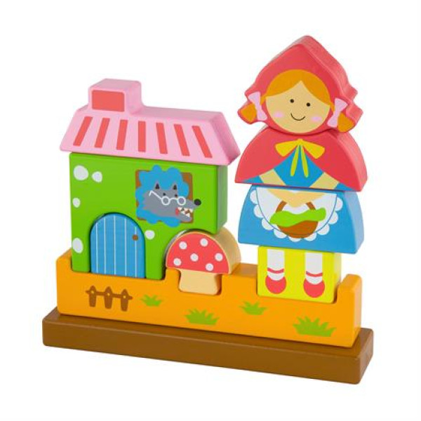 Магнитная деревянная игрушка Красная Шапочка Viga Toys 50075