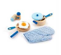 Игровой набор "Маленький повар", голубой Viga Toys 50115