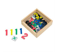 Набір магнітних цифр і знаків, 37 шт. Viga Toys 50325