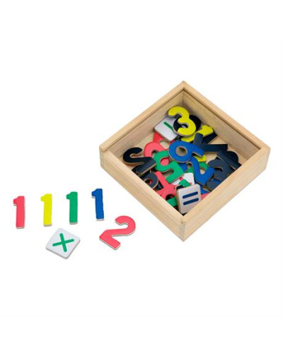 Набір магнітних цифр і знаків, 37 шт. Viga Toys 50325
