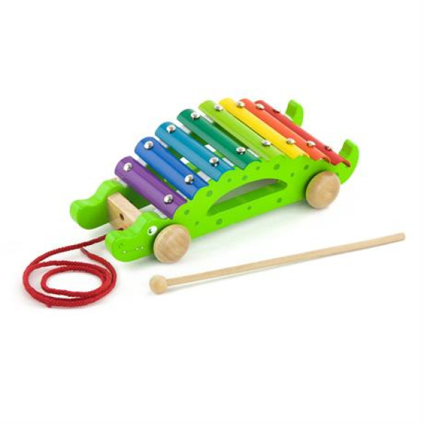 Іграшка-каталка "Крокодил" - Viga Toys