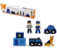Набор для железной дороги Полицейский участок Viga Toys 50814