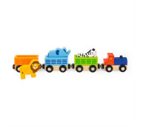 Набор для железной дороги Поезд-зоопарк Viga Toys 50822