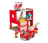 Игровой набор "Пожарная станция" - Viga Toys