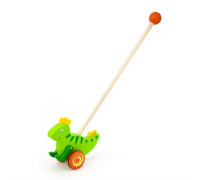 Деревянная каталка Динозаврик Viga Toys 50963