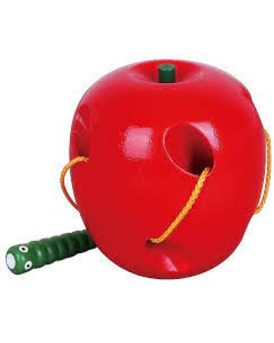 Шнурівка Viga Toys "Яблуко" (56276)