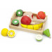 Игрушечные продукты Viga Toys Нарезанные фрукты из дерева (58806)