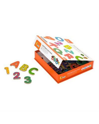 Набір магнітних букв і цифр "Літери і цифри" - Viga Toys