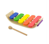 Музична іграшка Viga Toys Дерев'яний ксилофон, 5 тонів (59771)